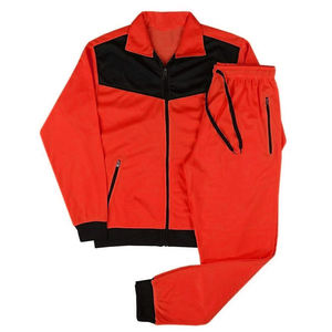 Survêtement de jogging homme bicolore en coton imprimé, extensible dans quatre directions, respirant et écologique, idéal pour la gym et le streetwear hivernal - Product Image 6