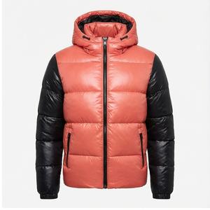 Doudoune polyvalente pour hommes Doudoune confortable Isolation en microfibre Tissu léger pour tenue décontractée Col montant Saison d'hiver - Product Image 1