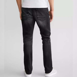 Jeans vintage style streetwear, denim lavable hip-hop, jeans décontractés pour l'automne, l'été et l'hiver, denim style streetwear. - Product Image 3