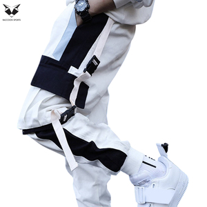 2026 Latest Style High Quality Patchwork Hip Hop Streetwear Good Quality Lightweight With Multi Pocket Storage <b>Tech</b> Wear Pants - Product Image 5