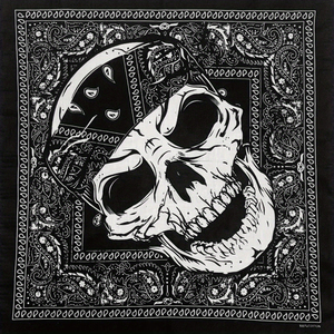 Bandanas en satin personnalisables de qualité supérieure pour femmes, motif floral printanier, 100 % soie, foulards carrés pour la tête, vente en gros - Product Image 1