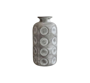 Florero Decorativo de Aluminio de Lujo con Forma Esculpida y Atractivo Decorativo Atemporal - Product Image 4