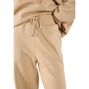 Women's Winter 100% Cotton Fleece <b>Jogging</b> <b>Suit</b> 2-in-1 Two-Piece Set Casual Crew Neck Pullover Elastic Waist Breathable Quick Dry - Product Image 3