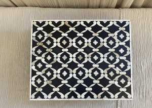 Handcrafted Natural Camel Bone Inlay Jewelry <b>Box</b> – <b>Floral</b> Decorative Storage - Product Image 6