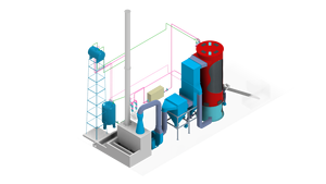 Système de chauffage à fluides thermiques au biomasse DIVI Group 8 millions de kcal - Product Image 4