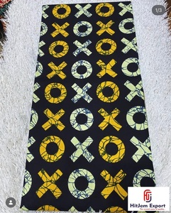 Custom African Wax Print Cotton Fabric Ankara Kitenge for Logo Design Garment Manufacturing Bulk OEM ODM Service Provider - Product Image 5