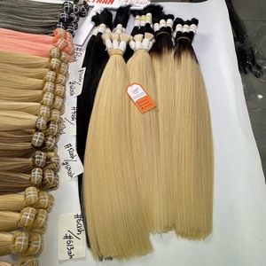 Extensions de cheveux humains droits Remy vierges non transformés vietnamiens de haute qualité Fournisseur en gros Machine Double Collection de trame - Product Image 2