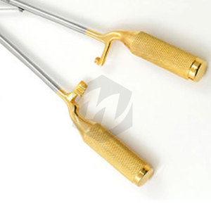 Portaagujas de Cromosoma Baumgartner de 5 pulgadas con inserciones de carburo de tungsteno, instrumentos quirúrgicos médicos, dentales y veterinarios antideslizantes - Product Image 5