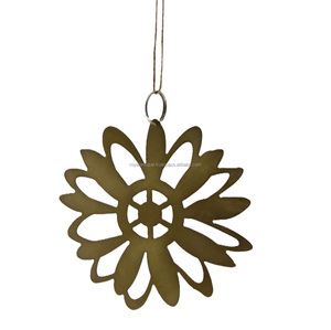 Adornos colgantes de hierro navideños de tamaño mediano con logotipo personalizado para jardín al aire libre y decoración del hogar a precio de descuento proveedor indio - Product Image 4