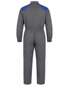 Spandex Hi Visibility Industrial <b>Work</b> Coverall Heavy Duty Mechanic Utility Pockets Concealed Front Zip <b>Waterproof</b> Anti-Bacterial - Product Image 5
