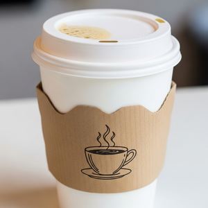 Fabricante Vietnamita de Fundas de Papel Kraft Personalizadas para Vasos con Logotipo, Ecológicas y Aptas para Microondas, para Cafeterías, Teterías y Bebidas - Product Image 3