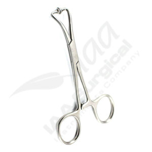 เครื่องมือผ่าตัด IAA SURGICAL INSTRUMENTS คีมหนีบผ้าผ่าตัดแบบใช้มือทำจากสแตนเลส พร้อมหัวบอลซ็อกเก็ต ขนาด 14 ซม. ได้รับการรับรองมาตรฐาน CE - Product Image 1