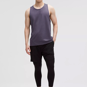 Material para Entrenamiento en Gimnasio y Sesiones de Running, Camiseta sin Mangas para Hombre, Top Deportivo sin Mangas con Elasticidad Cómoda - Product Image 1