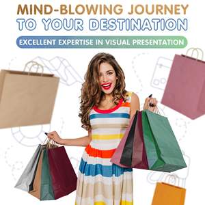 Paquete de 25 Bolsas de Regalo de Papel Kraft Negro con Asas, 8 x 4.75 x 10.5 Pulgadas, 150 GSM, Modelo D0100HPEKGV, para Compras y Regalos - Product Image 5