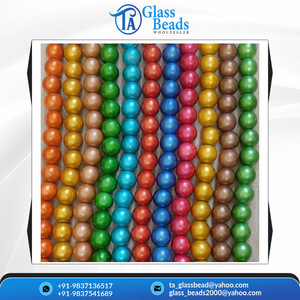 TAGB High Quality Round Loose <b>Beads</b> Multi-color <b>Crystal</b> & Glass <b>Beads</b> for Jewelry Making and DIY Crafts Wholesale - Product Image 6