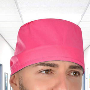 หมวกสครับมีสไตล์ ตะเข็บเรียบร้อยและผ้าเนื้อเรียบ หมวกสครับผ้าระบายอากาศได้ดี น้ำหนักเบาและสวมใส่สบาย - Product Image 3