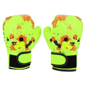 Guantes de Boxeo de Alta Calidad con Correa de Muñeca Ajustable de Cuero, Unisex, para Kick Boxing, 14oz, Coloridos - Product Image 5