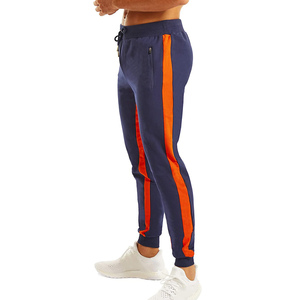 Cotton <b>Joggers</b> for Men Casual Style Trousers with Multi-Pockets Breathable Fabric Drawstring Waist Men's Clothing Pants Trousers - Product Image 4