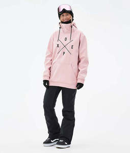 Sweat à capuche imperméable pour femme, veste softshell coupe-vent thermique pour snowboard, vêtements de sport d'hiver en plein air doublés de polaire - Product Image 2