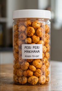 Peri Peri Makhana para un Snack Moderno, Paquete Premium de Snacks de Makhana con Sabor, Semillas de Loto Tostadas por el Proveedor - Product Image 3