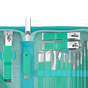 Professional Manicure Pedicure <b>Kit</b> Stainless Steel 5-in-1 <b>Nail</b> Clipper Trimming Scissors Cuticle - Product Image 6