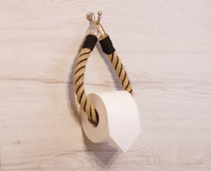 Organiseurs muraux, porte-papier toilette en corde, rangement et organisation pour la maison, porte-papier toilette suspendu en corde - Product Image 3