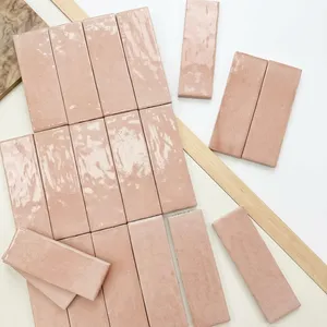 กระเบื้องบุผนังเซรามิกแบบมันเงา ขนาด 300x600 มม. ทนกรด ต้านเชื้อแบคทีเรีย กันลื่น รับประกัน 5 ปี ดีไซน์มินิมอลสำหรับห้องน้ำ - Product Image 5