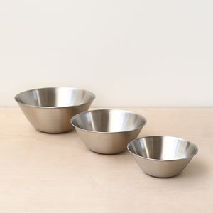 Tazón de servir personalizado de acero inoxidable para hostelería, cocina, restaurante, catering, mesa de comedor, presentación de alimentos - Product Image 1
