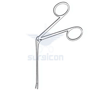 Noyes Ear Polypus Forceps with 9 cm 3-1/2 Inch Shaft Stainless Steel ENT Surgical Instrument <b>for</b> Ear Polyp <b>Removal</b> - Product Image 4