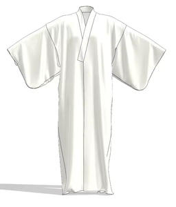 Kimono de seda Habotai personalizado - Product Image 2