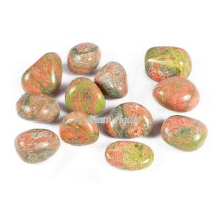 Pierres dégringolées Unakite de haute qualité prix en gros cristaux de guérison pierres dégringolées pour la méditation guérison spirituelle guérison Reiki - Product Image 1