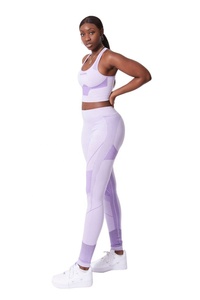 Pantalon de Yoga taille haute pour femmes, Logo personnalisé, legging de levage de fesses froncées - Product Image 6