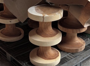 Lampes de table en bois modernes et écologiques Accessoires de décoration intérieure de luxe - Product Image 4