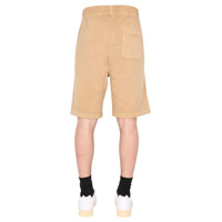 Conjunto de Sudadera y Pantalones Cortos de Felpa 100% Algodón para Hombre, Transpirable, Casual, Estampado por Transferencia Térmica, Tejido de 280g