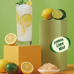 2026 Leamaxx Taiwan Lemon Lime Mist Soda Popping Bursting Boba Juice Ball para Té de Burbujas Proveedor Mayorista - Product Image 4