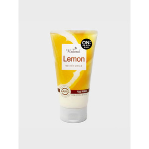 Schiuma detergente rinfrescante coreana al limone naturale 120g di cosmetici detergenti per il viso sul corpo - Product Image 1