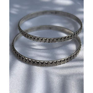 Brazalete de Plata Meera Jaipur Rava - Product Image 2