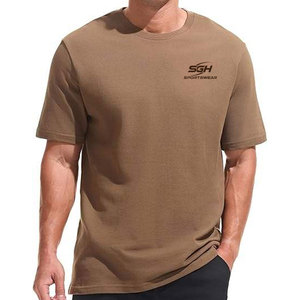 Camiseta Extra Grande de Primera Calidad, 100% Algodón, Diseño de Logotipo Personalizado, Tela Suave y Transpirable, Color Sólido - Product Image 1