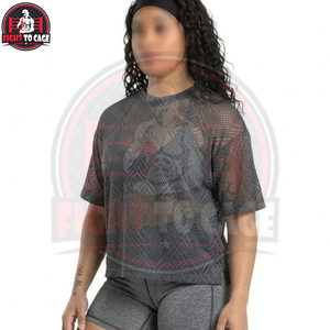 เสื้อคลุมออกกำลังกายผ้าตาข่ายบางเบาขนาดใหญ่พิเศษสำหรับฤดูร้อน ปี 2026 เสื้อคลุมสำหรับออกกำลังกายผู้หญิง ระบายอากาศได้ดี แห้งเร็ว เหมาะสำหรับเล่นกีฬา - Product Image 4