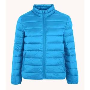 Everglide Light Weight Streetwear Puffer Jackets Hooded <b>Canvas</b> <b>Plain</b> Dyed Winter Polyester Front Logo Low Price - Product Image 3