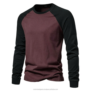 เสื้อยืด100สำหรับผู้ชายเสื้อยืดคอกลมแขนยาวผ้าคอตตอนสำหรับนักออกแบบใหม่ฤดูใบไม้ผลิ - Product Image 3