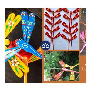 PREMIUM QUALITY <b>Bamboo</b> Dragonfly Toy For Creative Play And Coordination Training <b>Bamboo</b> <b>Craft</b> - Product Image 1