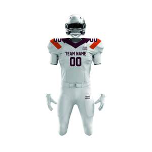 Custom Wholesale <b>Cheap</b> Blank Practice Sublimated Printing Youth Custom Uniform Wear Flag American <b>Football</b> Jersey - Product Image 2