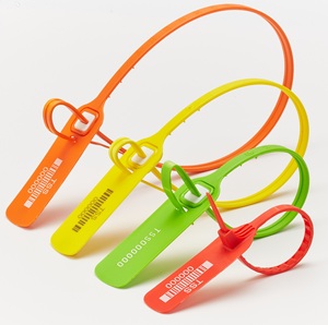 Sceaux en plastique antivol ERPS400 polis, numérotés, jetables, auto-bloquants, ajustables, longueur 400 mm - Product Image 6