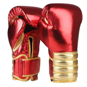 Guantes de Boxeo de Cuero Genuino Profesionales con Protección UV e Impresión de Logotipo Personalizado para Adultos - Product Image 4