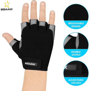 Training Weight Lifting <b>Gloves</b> for Men Women Wrist Support Padded Extra Grip Palm Protection <b>Gloves</b> Cycling,Hanging,<b>Pull</b> <b>ups</b> - Product Image 2