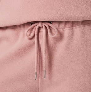 Survêtement ample à capuche pour femme, 100% coupe décontractée, pantalon de survêtement à jambe large, pull décontracté, taille oversize avec cordon de serrage et poches latérales - Product Image 5