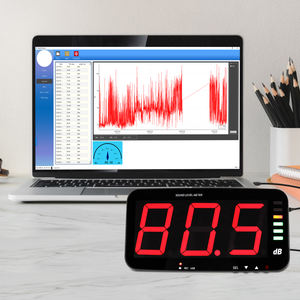 Medidor de Nivel de Sonido Digital con Pantalla HD de 13 Pulgadas, Medidor de Decibelios de 30-130dB, Registrador de Datos con Software para PC, Salida USB, Alarma Sonora y Luminosa - Product Image 6