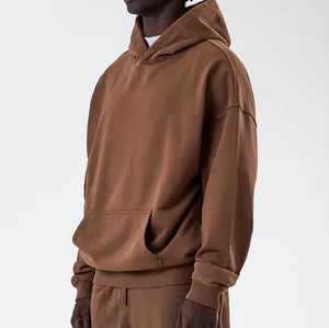 Sweat-shirts en coton mélangé Basicscotton en gros, sweats à capuche de haute qualité, sweats à capuche oversize en polyester unisexe, impression personnalisée de sweats à capuche - Product Image 1