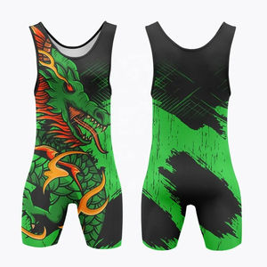 Singlet de Lucha Libre Americano Unisex de la Mejor Calidad, Diseño Personalizado, Económico, Estampado, Talla Grande, Secado Rápido y Ligero - Product Image 4